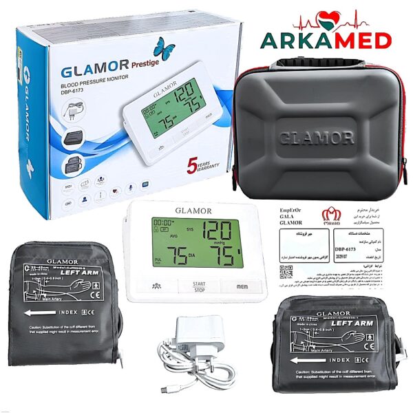فشارسنج دیجیتال سخنگو گلامور مدل DBP-6173