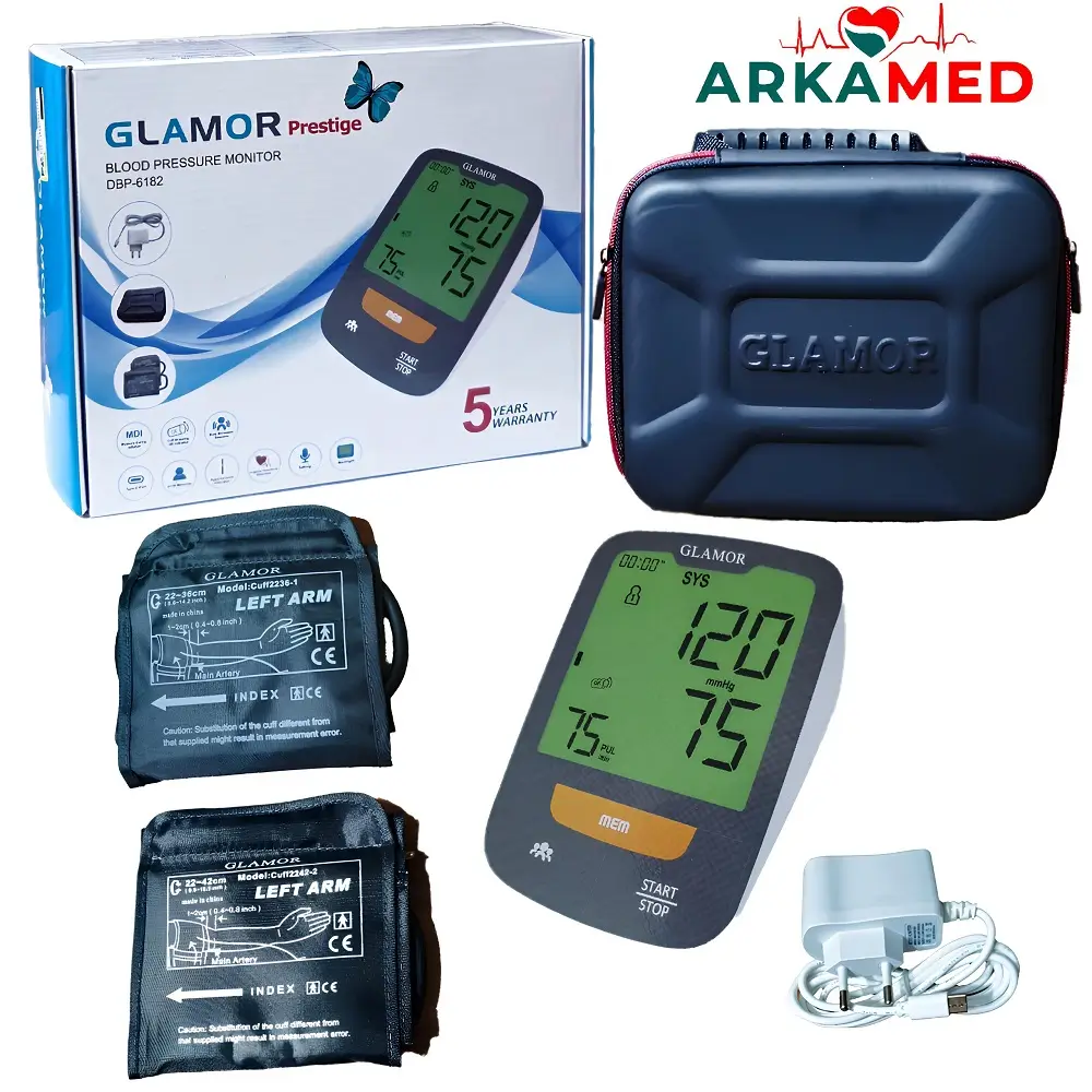 فشارسنج دیجیتال سخنگو گلامور GLAMOR DBP-6182