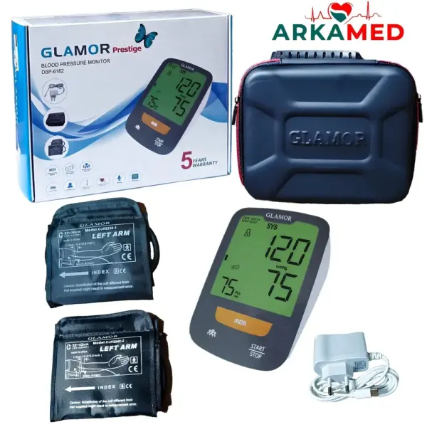 فشارسنج دیجیتال سخنگو گلامور GLAMOR DBP-6182