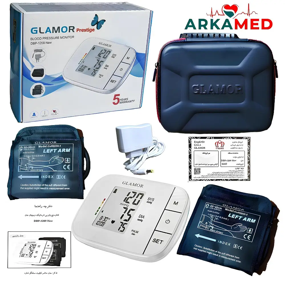 فشارسنج دیجیتال گلامور مدل DBP-1209 NEW