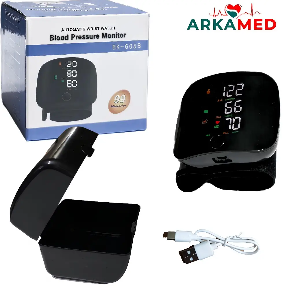 فشارسنج مچی سخنگو شارژی مدل BK-605B