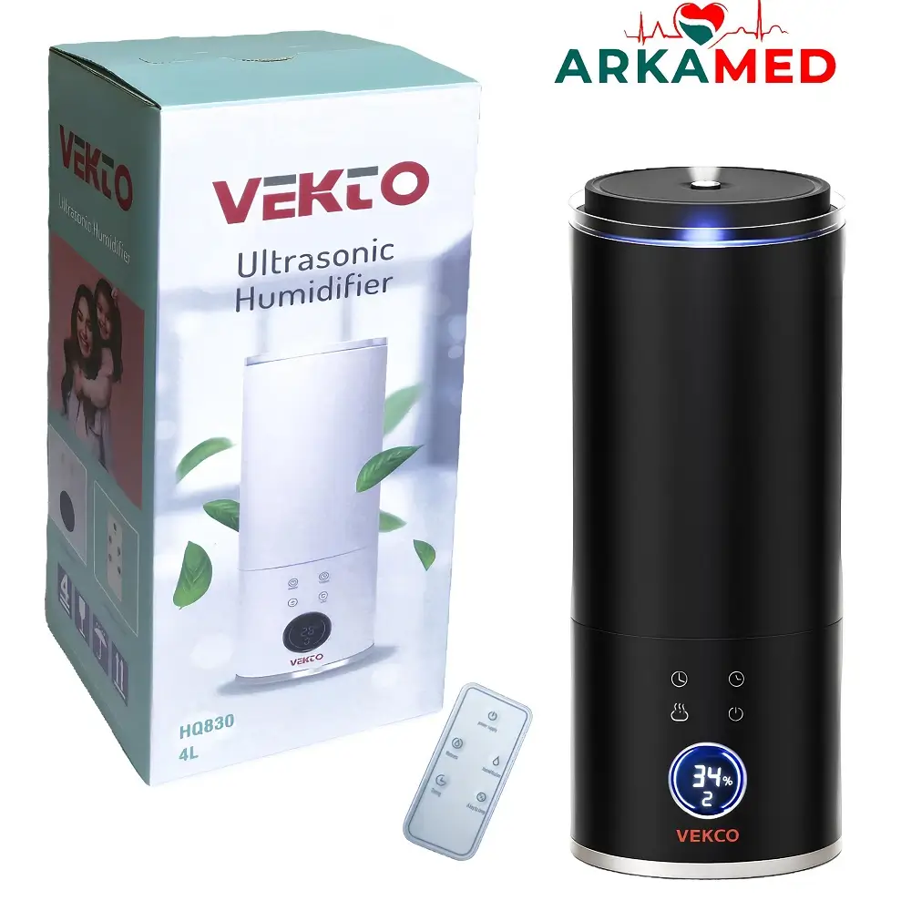 دستگاه بخور سرد وکتو VEKTO مدل HQ830 رنگ مشکی