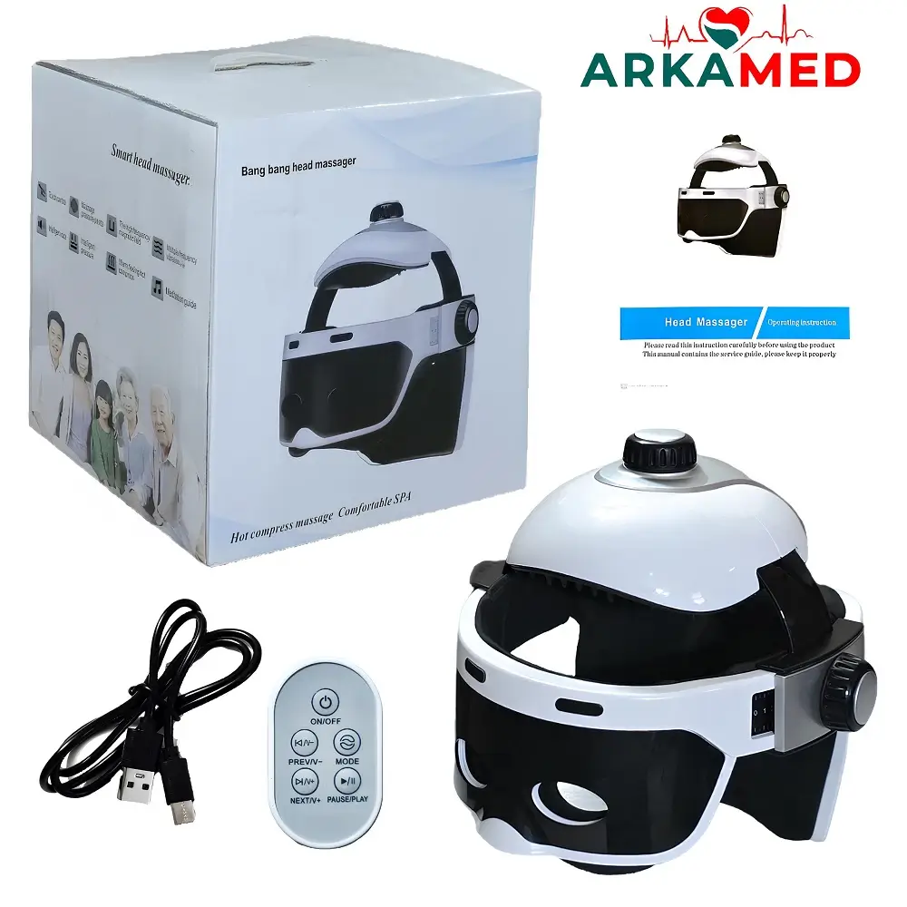 ماساژور سر هوشمند ZC-608 با قابلیت پخش موسیقی