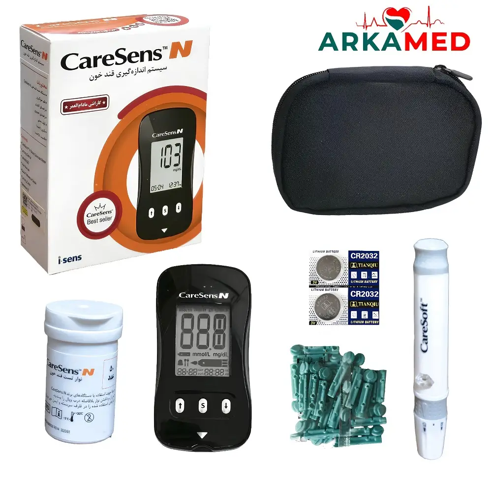 دستگاه تست قند خون کرسنس N با ۵۰ نوار